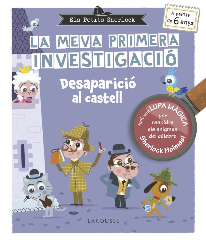 ELS PETITS SHERLOCK LA MEVA PRIMERA INVESTIGACIO, de LEBRUN, SANDRA | portada del libro