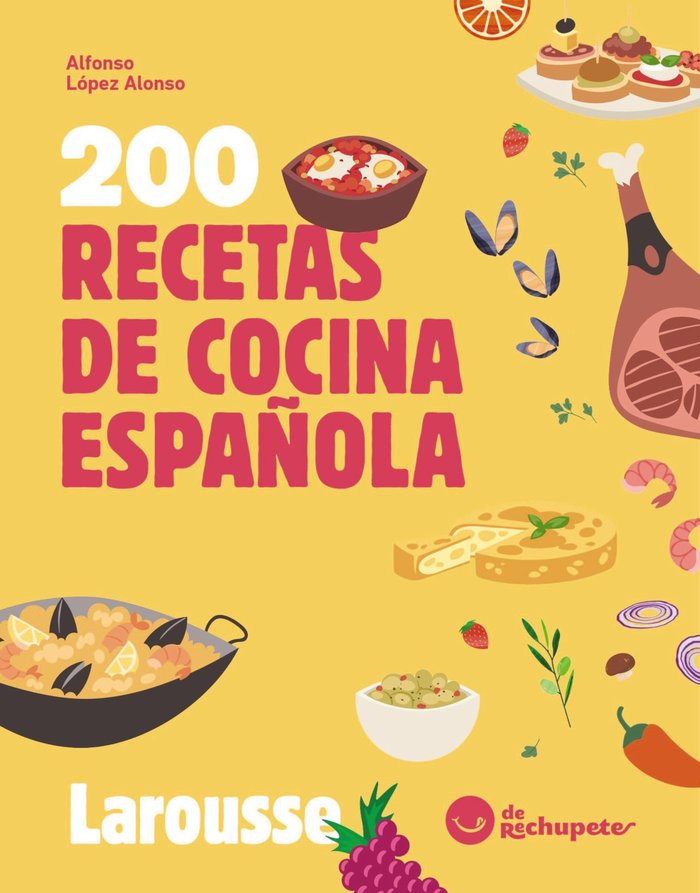 200 RECETAS DE COCINA ESPAÑOLA, de LOPEZ ALONSO, ALFONSO | portada del libro