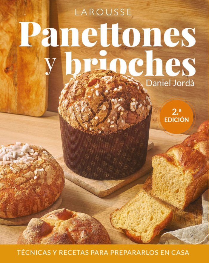 PANETTONES Y BRIOCHES, de JORDA, DANIEL | portada del libro