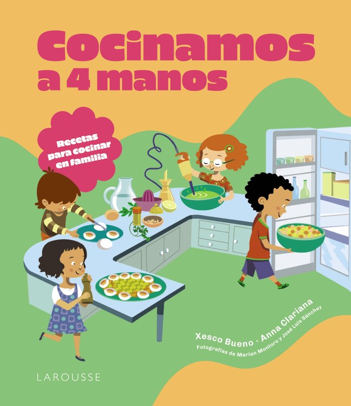 Cocinamos a 4 manos, de BUENO, XESCO | portada del libro