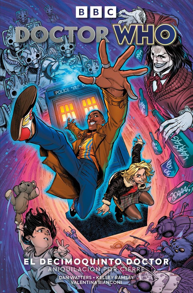 15º DOCTOR WHO 01: ANIQUILACION POR CIERRE | portada del libro