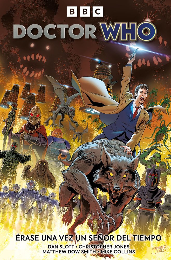 DOCTOR WHO: ERASE UNA VEZ EL DOCTOR | portada del libro