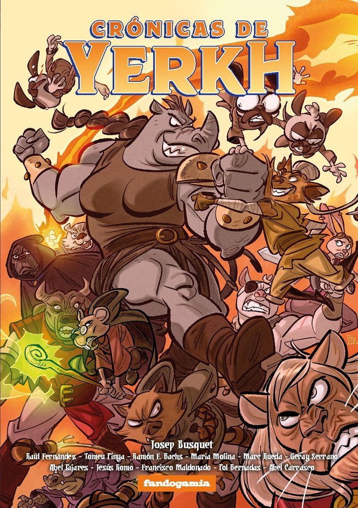 CRONICAS DE YERKH | portada del libro