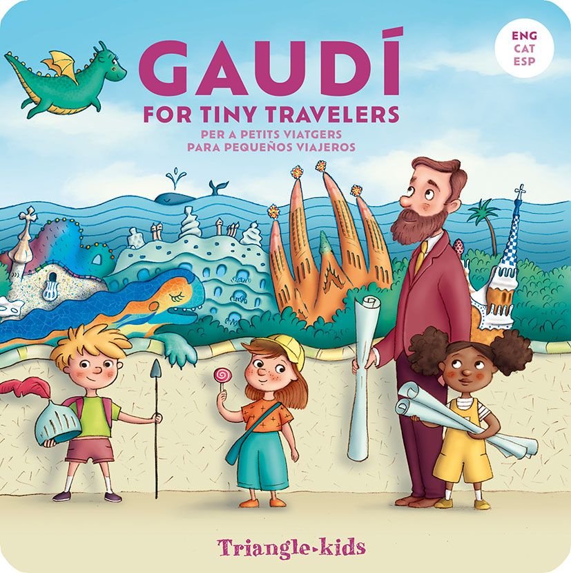 GAUDI FOR TINY TRAVELERS, de HIBLER, ABBIE | portada del libro