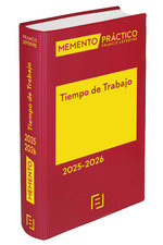TIEMPO DE TRABAJO 2025 2026 | portada del libro