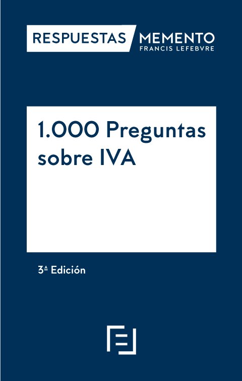 Respuestas memento. 1000 Preguntas sobre IVA | portada del libro