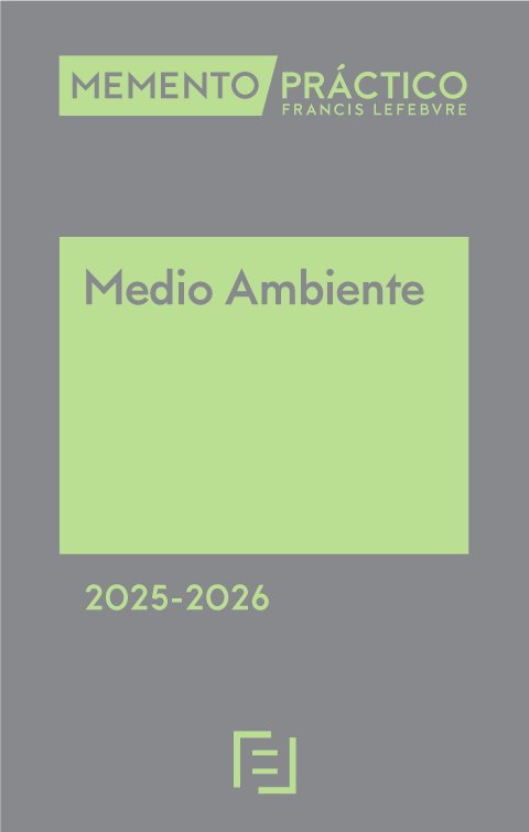 Memento Medio Ambiente 2025-2026 | portada del libro
