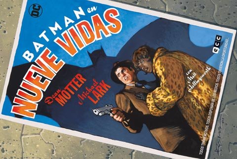 Batman: Nueve vidas, de MOTTER, DEAN | portada del libro