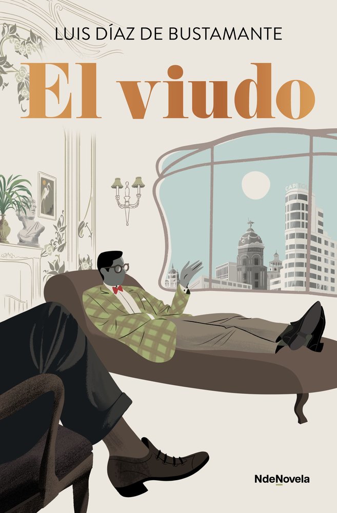 El viudo, de LUIS DIAZ DE BUSTAMANTE | portada del libro