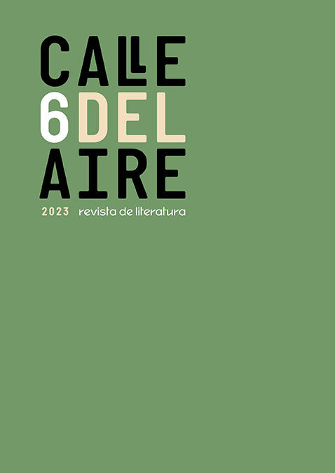 CALLE DEL AIRE. REVISTA DE LITERATURA, 6, de BONILLA (DIRECTOR), JUAN | portada del libro