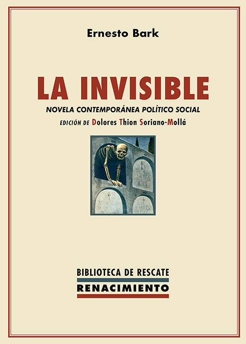 LA INVISIBLE, de BARK, ERNESTO | portada del libro