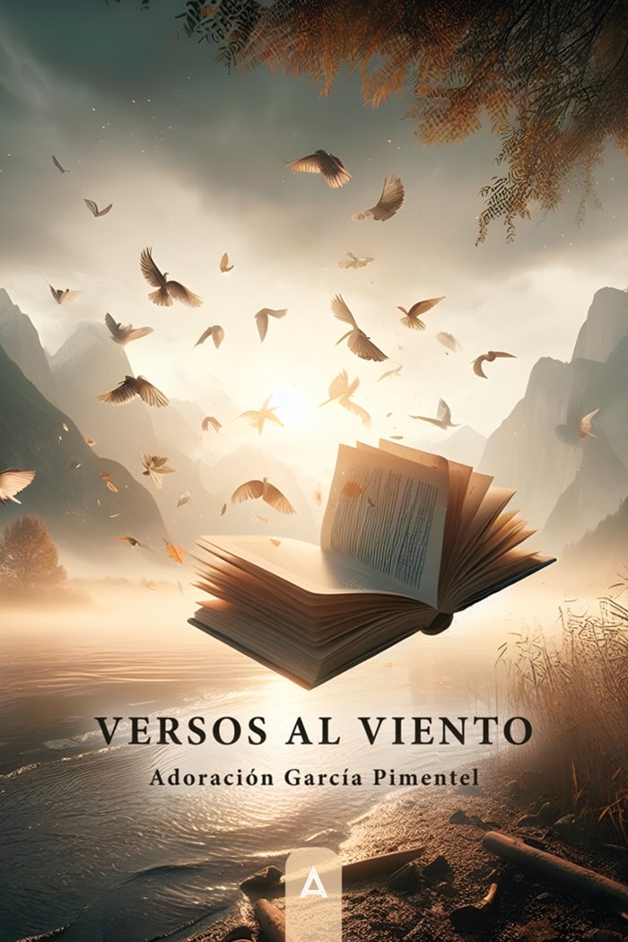 Versos al viento, de , García Pimentel, Adoración | portada del libro