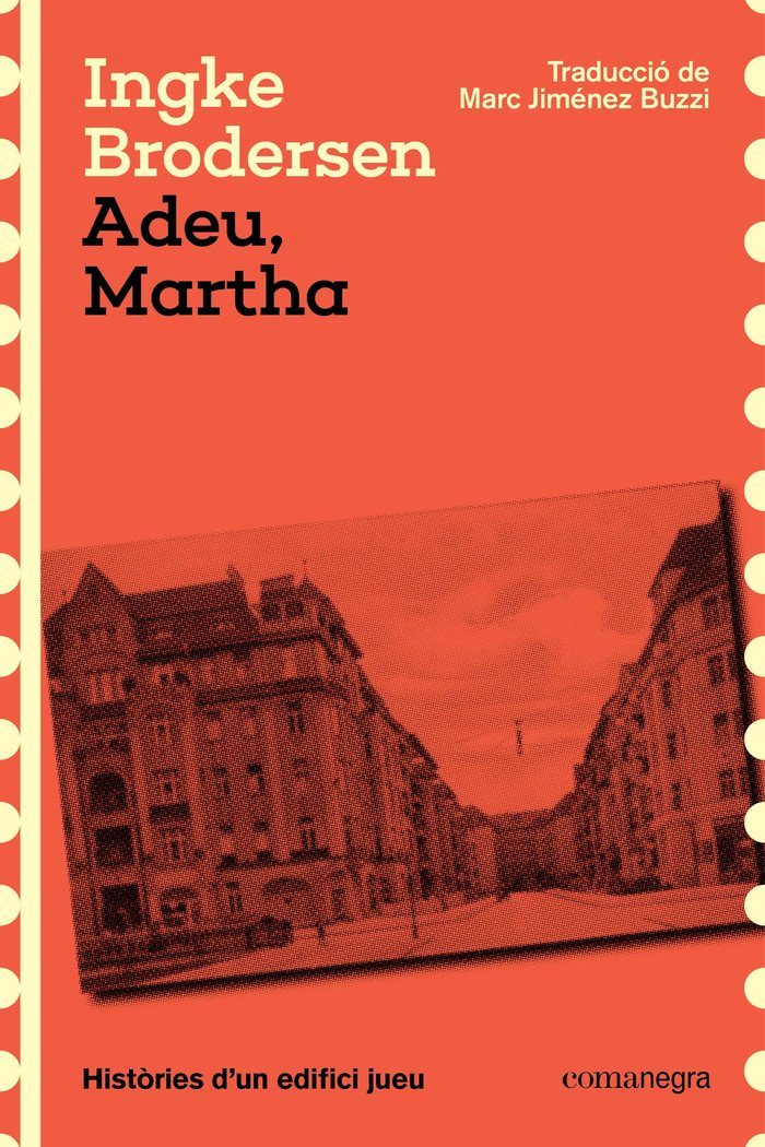ADEU MARTHA, de BRODERSEN, INGKE | portada del libro