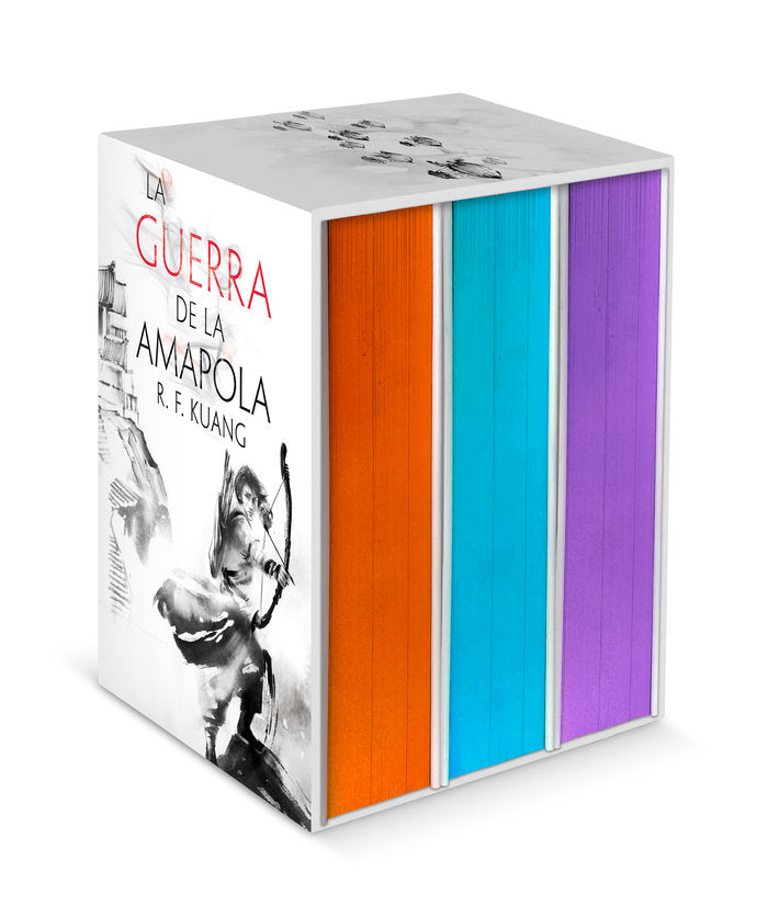 ESTUCHE LA GUERRA DE LA AMAPOLA (SAGA COMPLETA), de KUANG, R. F. | portada del libro