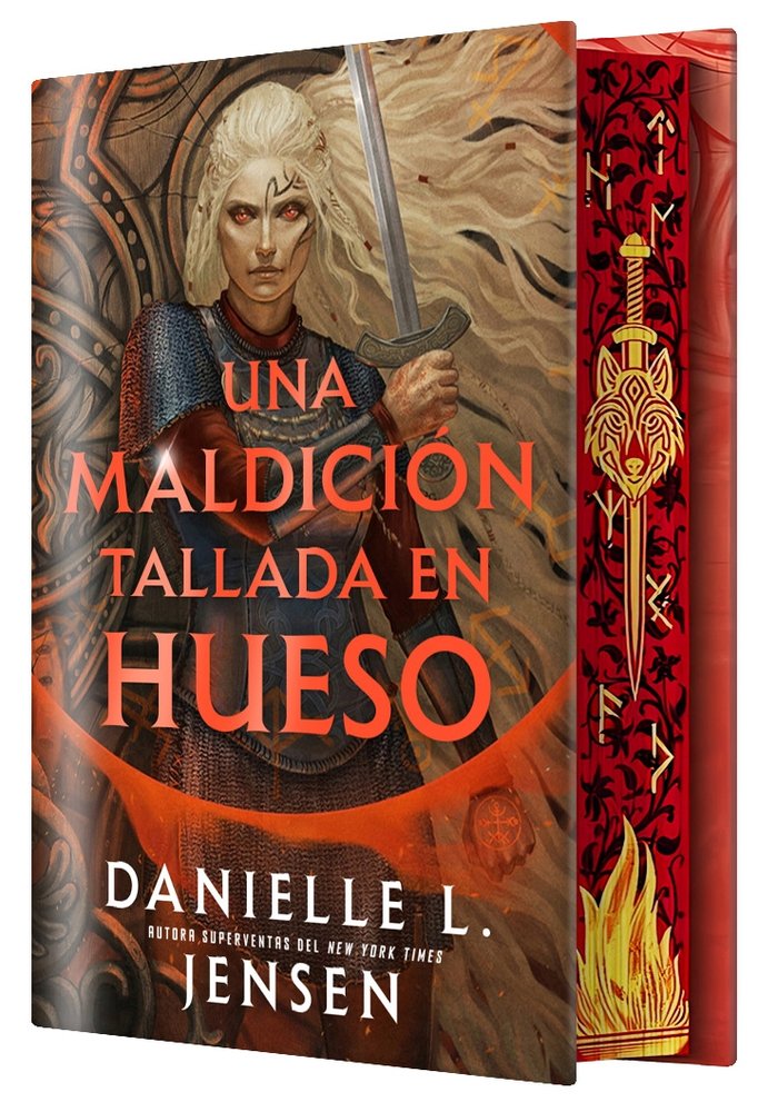 UNA MALDICION TALLADA EN HUESO, de DANIELLE L. JENSEN | portada del libro