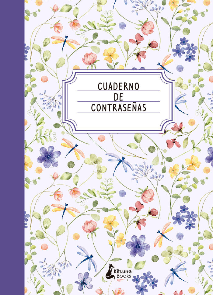 CUADERNO DE CONTRASEÑAS LILA, de TALLER DE LOS LIBROS | portada del libro