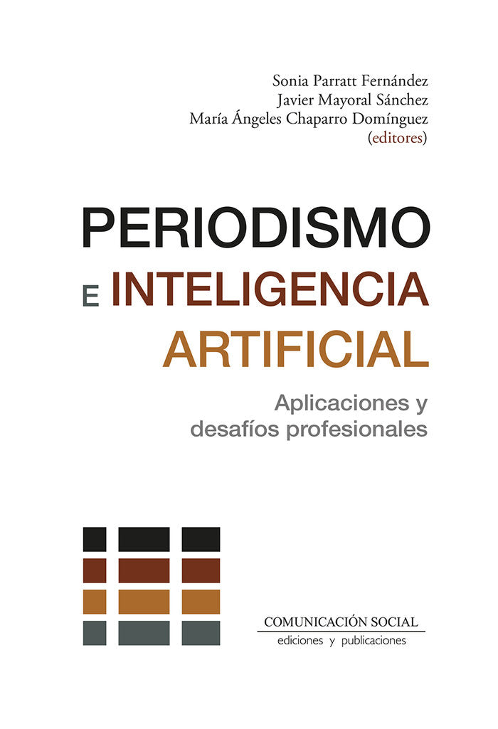 Periodismo e Inteligencia Artificial, de Parratt et al., Sonia | portada del libro
