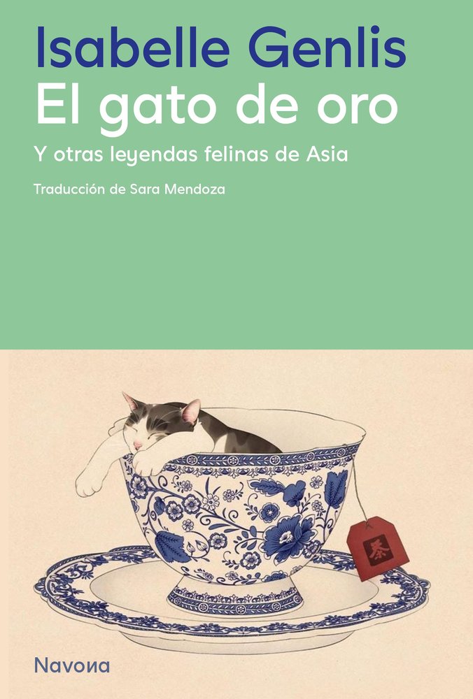 Gato de oro y otras leyendas felinas de asia, de ISABELLE GENLIS | portada del libro