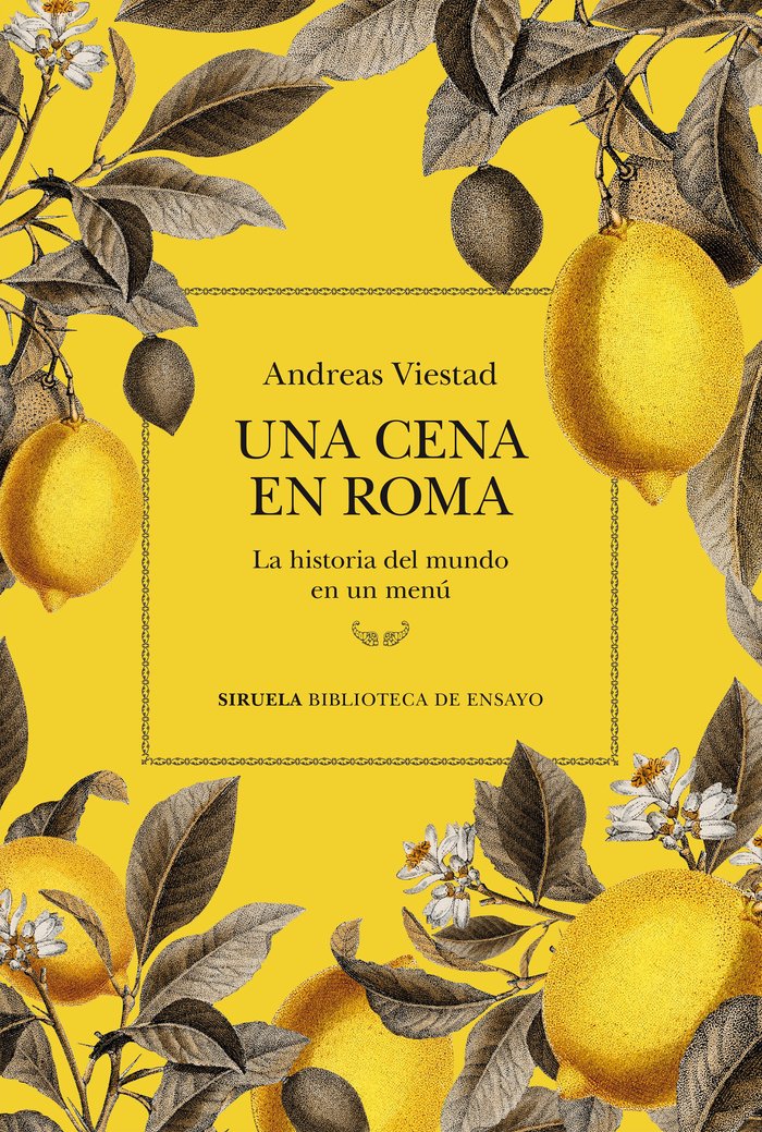 UNA CENA EN ROMA, de VIESTAD, ANDREAS | portada del libro