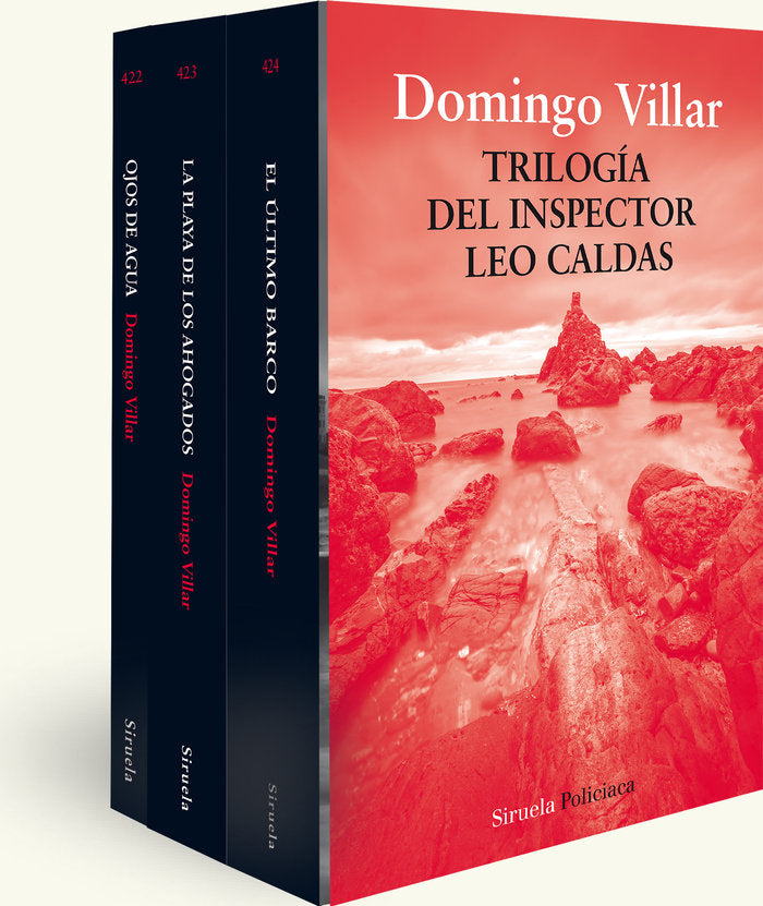 TRILOGIA DEL INSPECTOR LEO CALDAS ESTUCHE, de VILLAR, DOMINGO | portada del libro