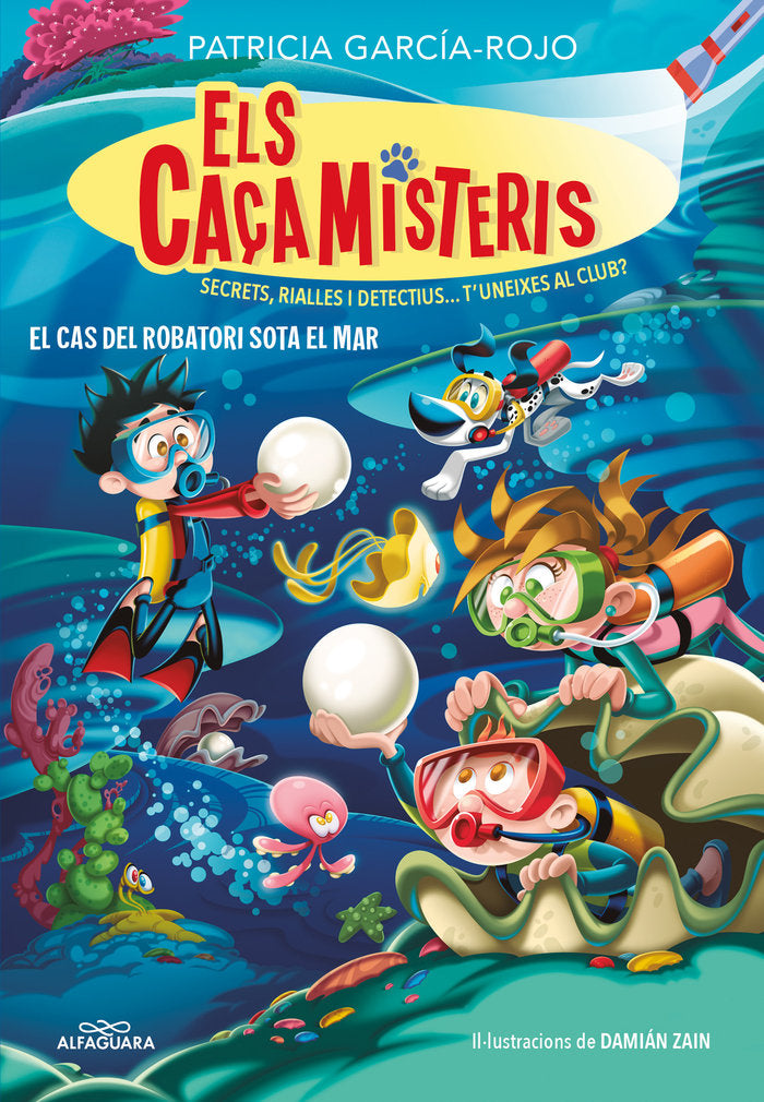 ELS CAÇAMISTERIS 8. EL CAS DEL ROBATORI SOTA EL MAR, de GARCIA-ROJO, PATRICIA | portada del libro