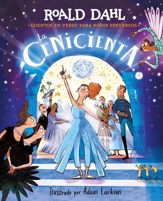 LA CENICIENTA EN VERSO, de DAHL, ROALD | portada del libro