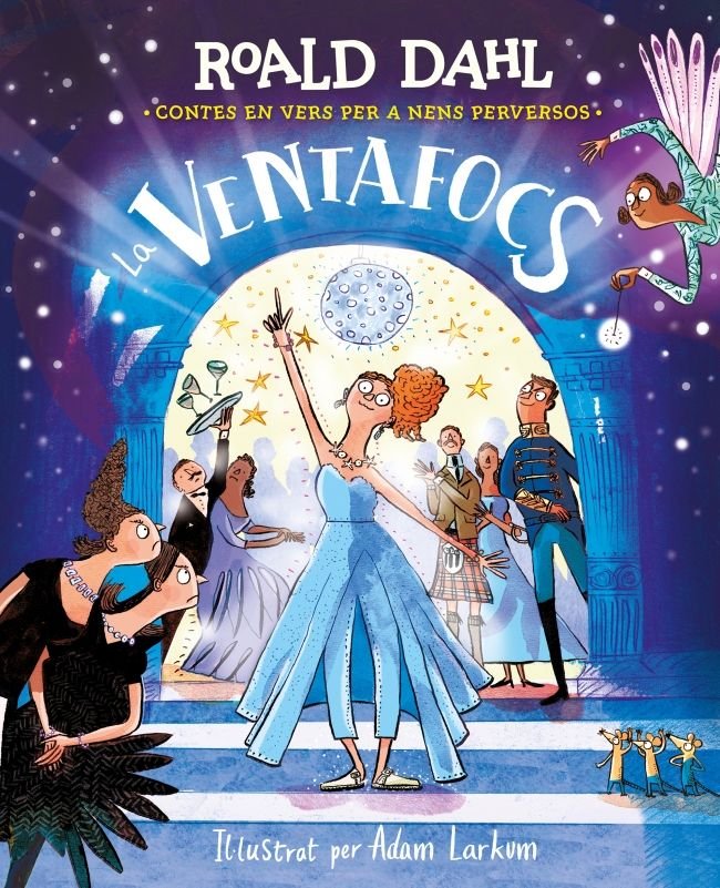LA VENTAFOCS, de ROALD DAHL | portada del libro