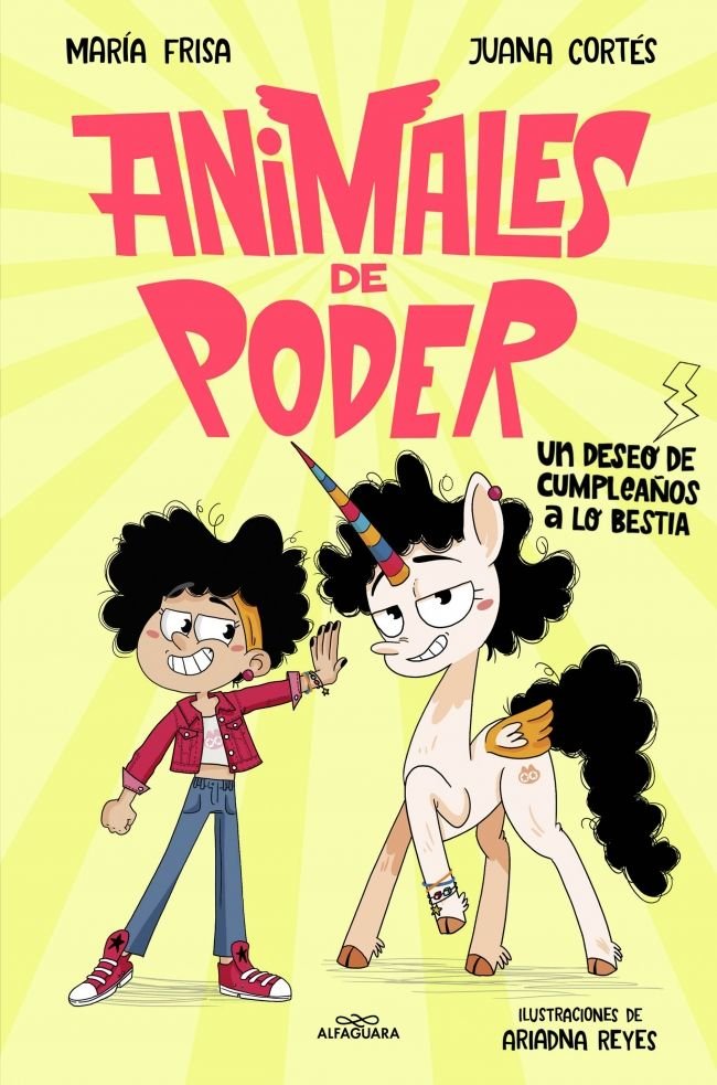 ANIMALES DE PODER 1 - UN DESEO DE CUMPLEAÑOS A LO BESTIA, de FRISA, MARIA | portada del libro