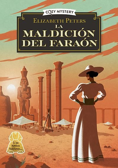 LA MALDICION DEL FARAON (COZY MYSTERY), de PETERS, ELIZABETH | portada del libro