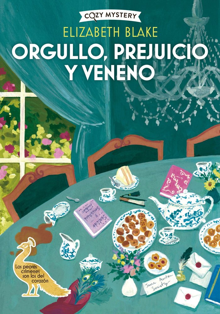 ORGULLO PREJUICIO Y VENENO COZY MYSTERY, de BLAKE,ELIZABETH | portada del libro