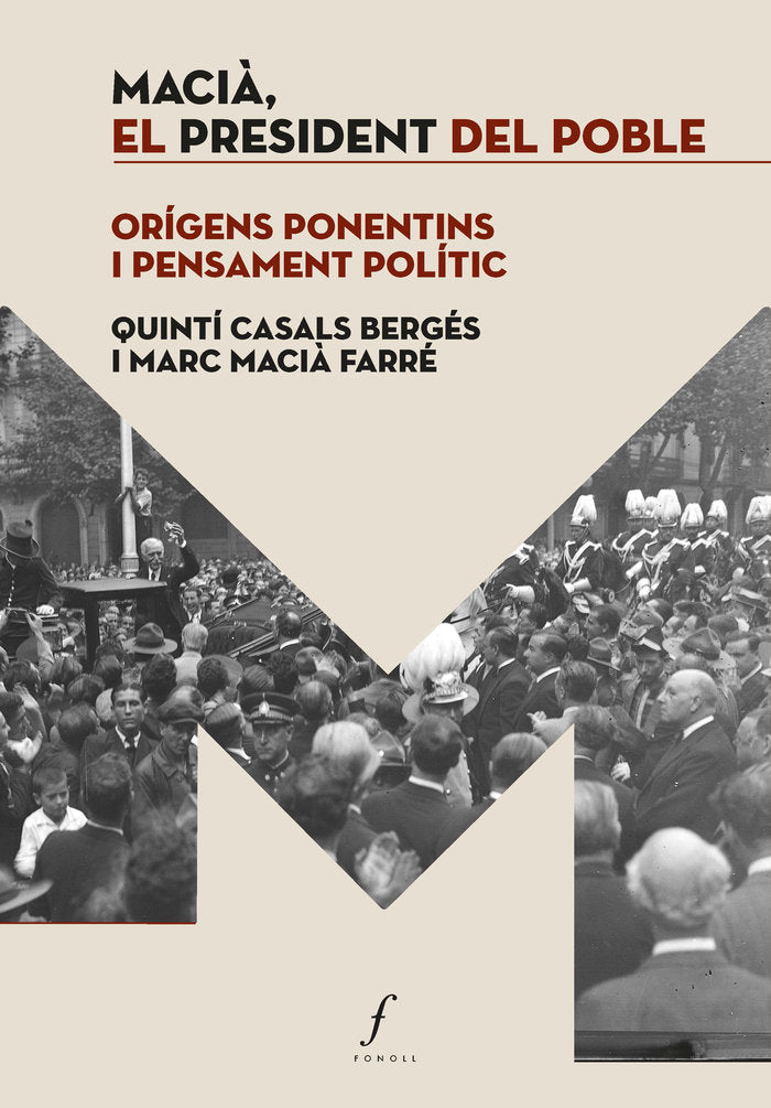 MACIA EL PRESIDENT DEL POBLE, de CASALS BERGES, QUINTI | portada del libro