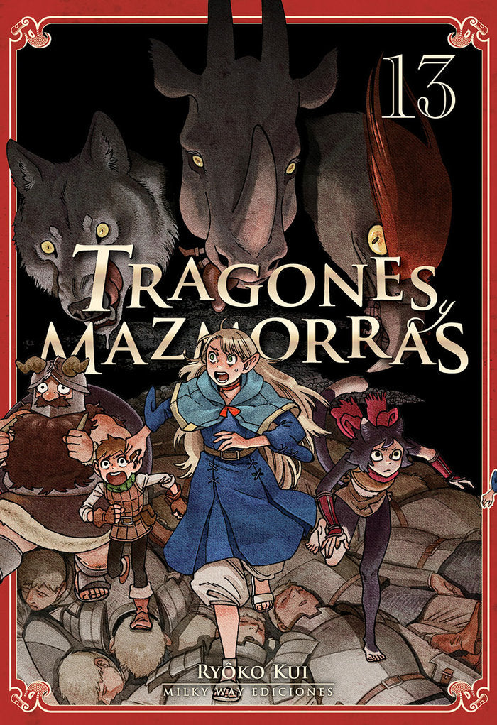 TRAGONES Y MAZMORRAS 13, de Kui | portada del libro