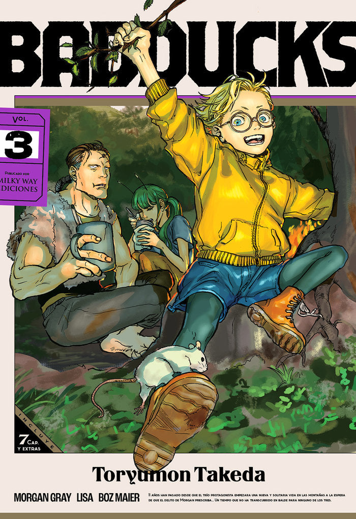 BADDUCKS 3, de Takeda, Toryumon | portada del libro