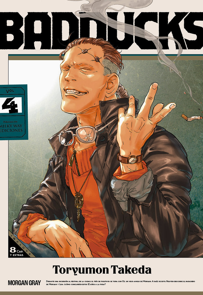 BADDUCKS 4, de Takeda, Toryumon | portada del libro