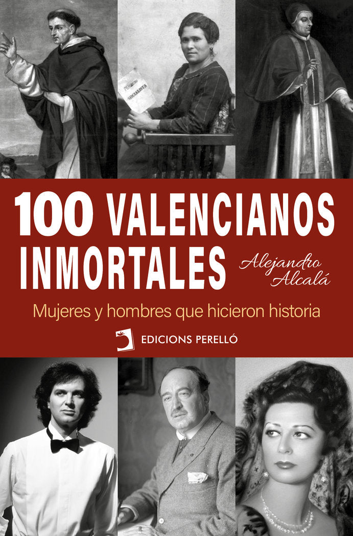 VALENCIANOS INMORTALES, de Alcalá, Alejandro | portada del libro