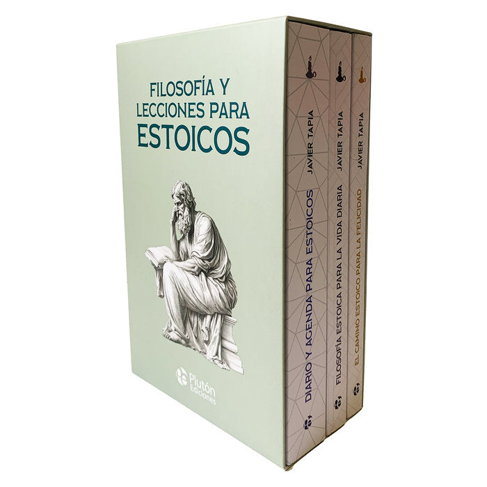 PACK FILOSOFIA Y LECCIONES PARA ESTOICOS, de TAPIA | portada del libro
