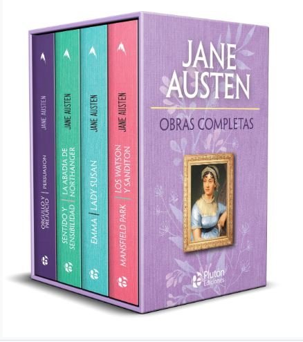 PACK JANE AUSTEN OBRAS COMPLETAS, de JANE AUSTEN | portada del libro