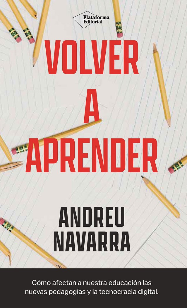 VOLVER A APRENDER, de NAVARRA, ANDREU | portada del libro
