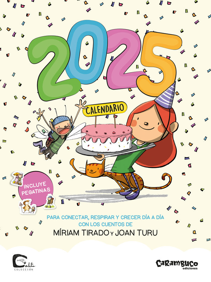 CALENDARIO 2025. EL HADA DE LOS VOLCANES, de TIRADO, MIRIAM | portada del libro