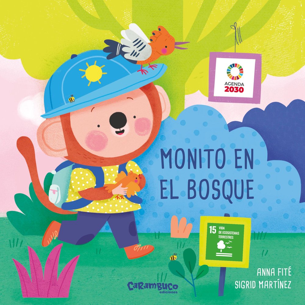 MONITO EN EL BOSQUE, de FITE SALVANS, ANNA | portada del libro