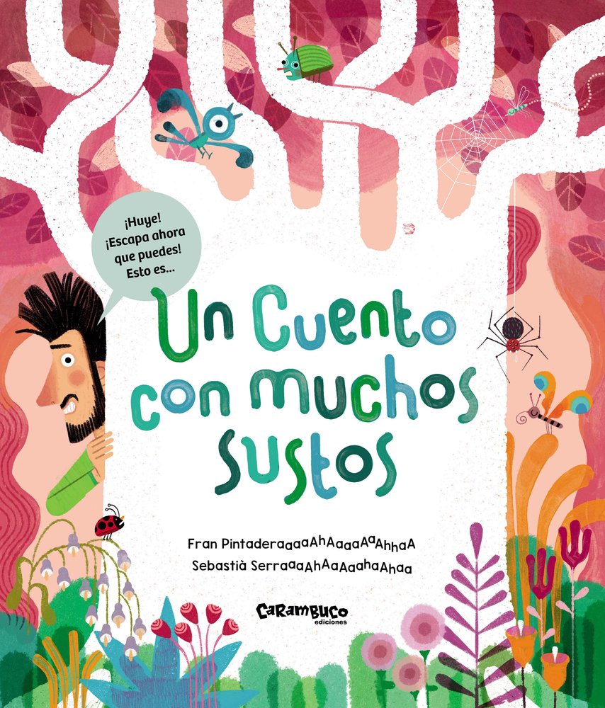 UN CUENTO CON MUCHOS SUSTOS, de PINTADERA, FRAN | portada del libro