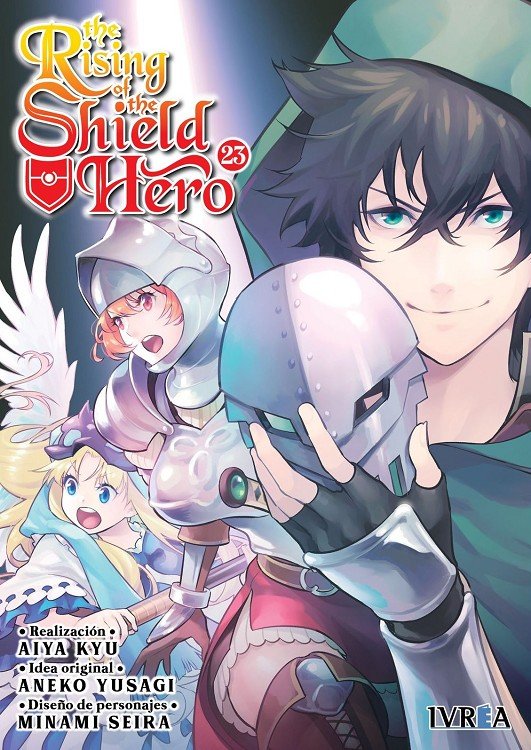 THE RISING OF THE SHIELD HERO 23, de AIYA KYU | portada del libro