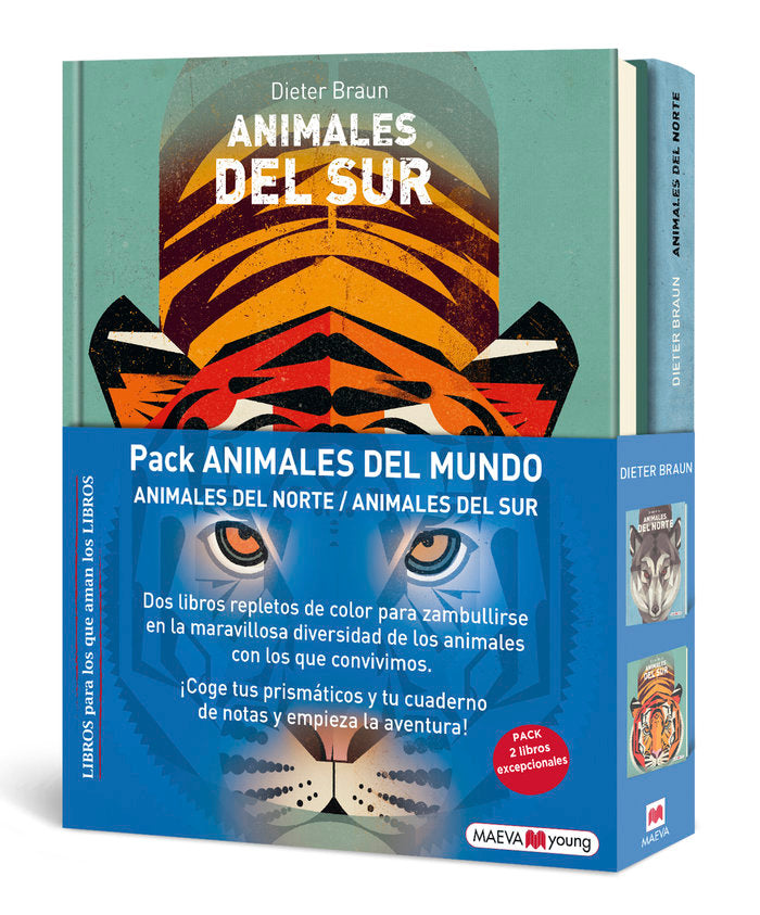 PACK ANIMALES DEL MUNDO, de BRAUN, DIETER | portada del libro