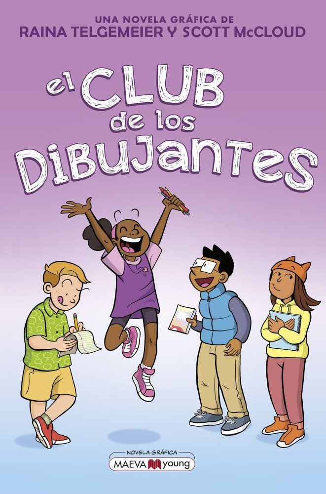 EL CLUB DE LOS DIBUJANTES, de TELGEMEIER, RAINA | portada del libro