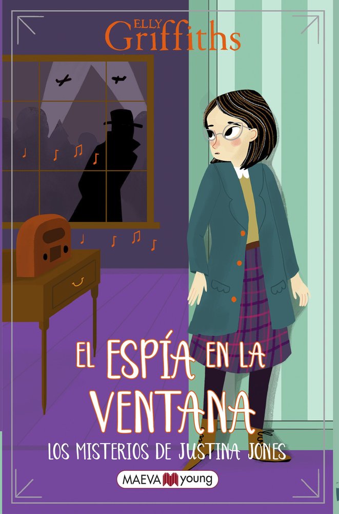 Los misterios de Justina Jones 4-El espía en la ventana, de Griffiths, Elly | portada del libro