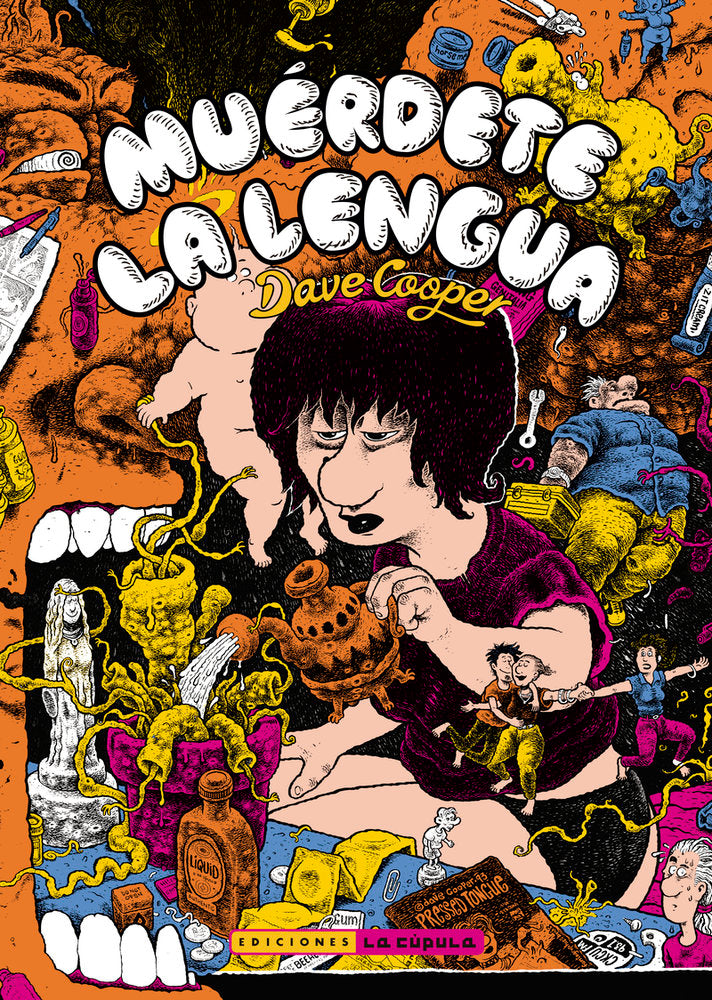 MUERDETE LA LENGUA, de COOPER,DAVE | portada del libro