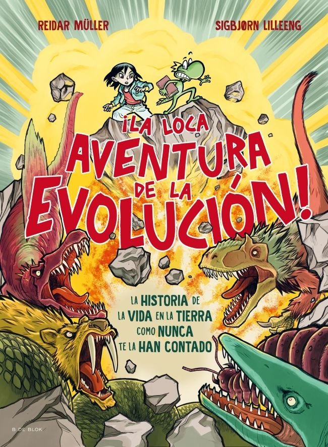 LOCA AVENTURA DE LA EVOLUCION, LA, de REIDAR MÜLLER | portada del libro