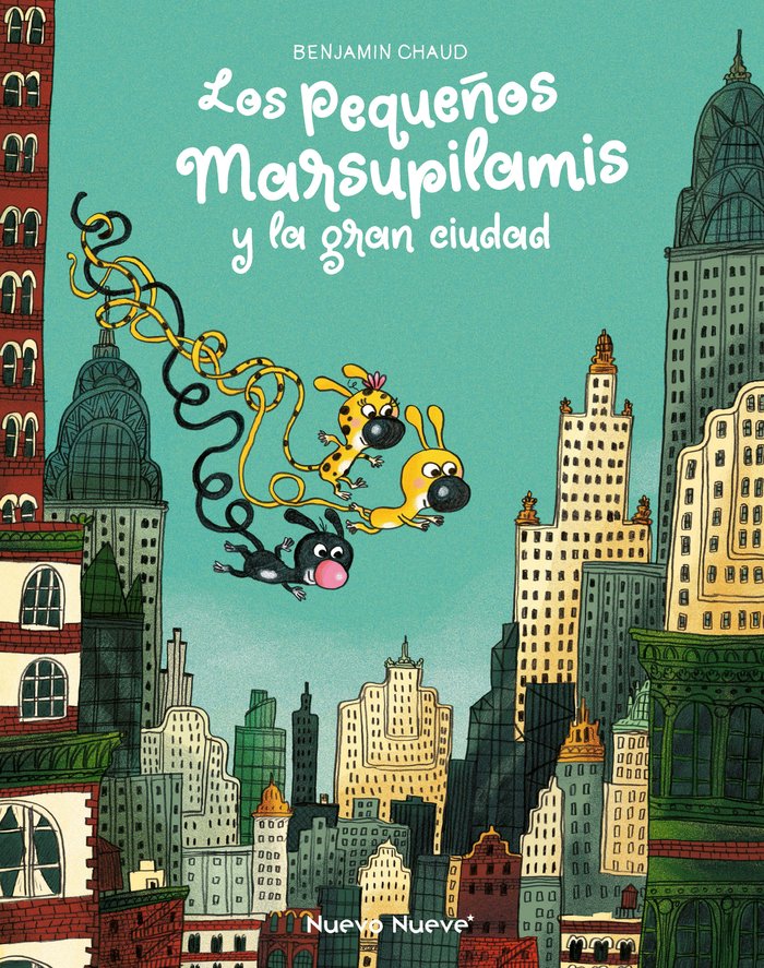 PEQUEÑOS MARSUPILAMIS 3,LOS, de CHAUD,BENJAMIN | portada del libro
