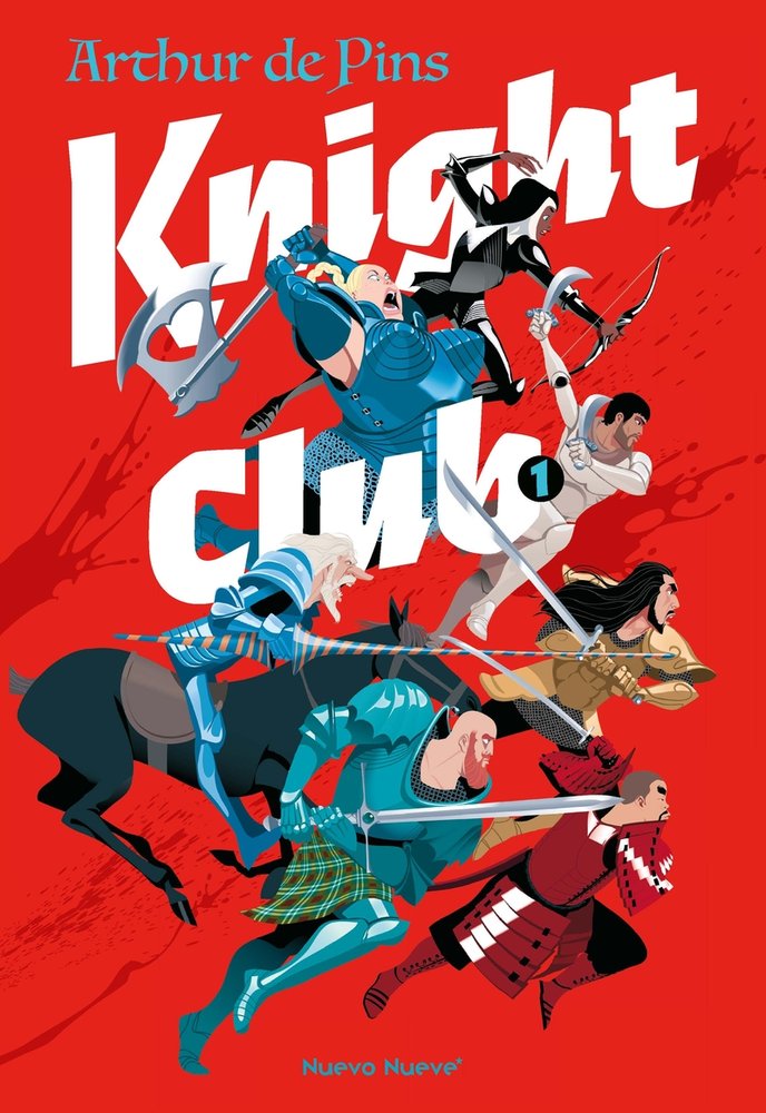 KNIGHT CLUB - 1, de DE PINS, ARTHUR | portada del libro