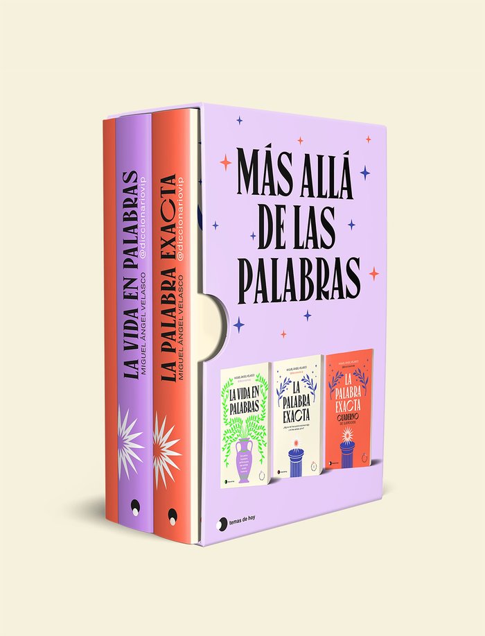 ESTUCHE MAS ALLA DE LAS PALABRAS, de MIGUEL ANGEL VELASCO | portada del libro